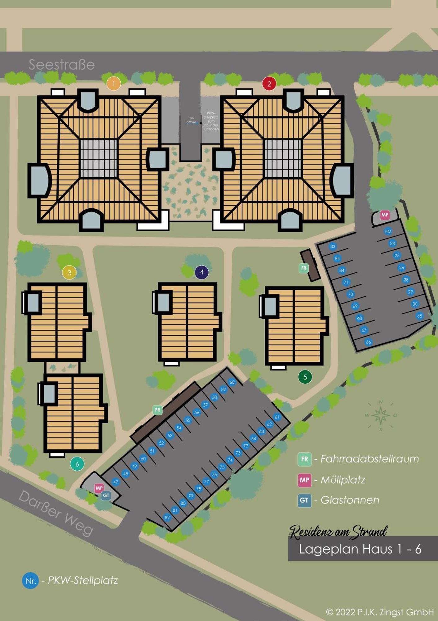 Residenz Am Strand Wohnung 5-73 Zingst Luaran gambar